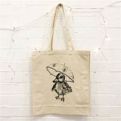 Personalized Printing Monogram Canvas Tote Jumbo Bags DIY Drawing