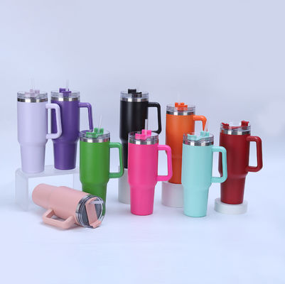 40oz 1200ml Double Wall Vacuum Tumbler Bottle Car Cup Leak Proof