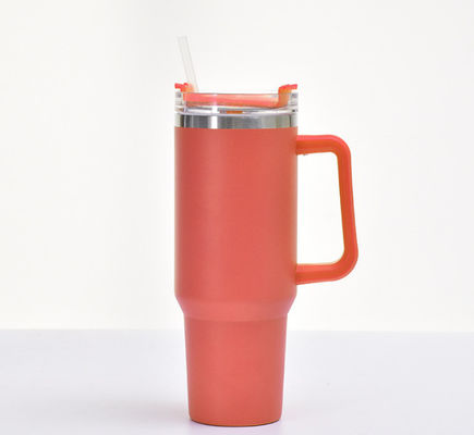 Adventure Quencher Insulated Sport Bottle Tumbler With Handle Straw Lid Reusable