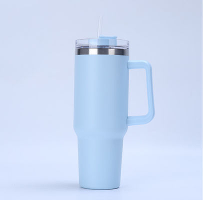 Adventure Quencher Insulated Sport Bottle Tumbler With Handle Straw Lid Reusable