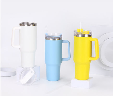 Custom Logo Vacuum Insulated Sports Bottle 40oz 1200ml 304SS