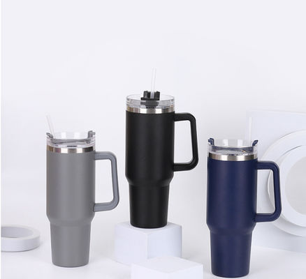 Custom Logo Vacuum Insulated Sports Bottle 40oz 1200ml 304SS