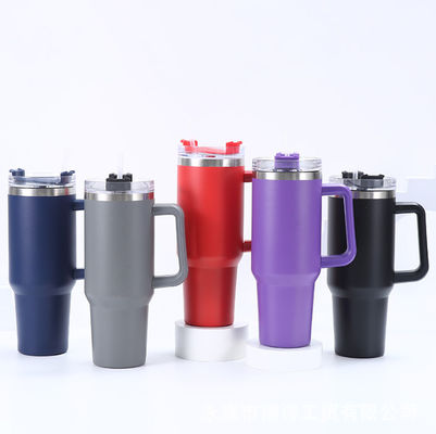 Custom Logo Vacuum Insulated Sports Bottle 40oz 1200ml 304SS