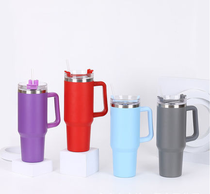 Custom Logo Vacuum Insulated Sports Bottle 40oz 1200ml 304SS