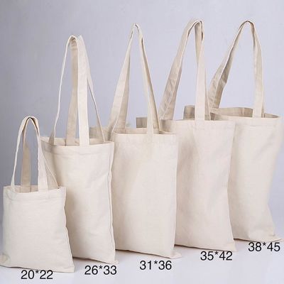Reusable Recycle Canvas Tote Bag Shopping Bulk 30cm-50cm
