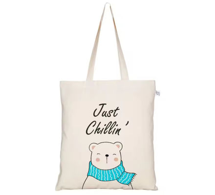 Lightweight Sustainable Canvas Tote Bag Shopping Personalised Casual Style