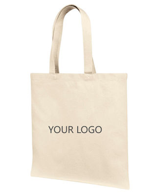 Reusable Recycled Blank Plain Canvas Tote Bags Bulk For Grocery Eco Friendly