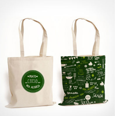 Sublimation Polyester Jumbo Canvas Tote Bags Reusable Canvas Bags Bulk