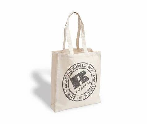Embroidered Recycled Canvas Bags Totes Logo Printed Customizable
