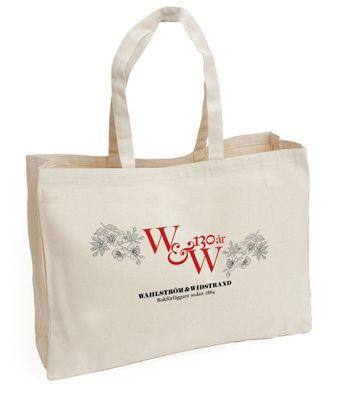 Eco Friendly Printed Cotton Canvas Totes Bulk Bag With Double Handles