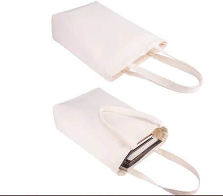 ভারী দায়িত্ব শপিং ক্যানভাস গ্রোসারি ব্যাগ Monogram Tote পুনরায় ব্যবহারযোগ্য ধোয়া
