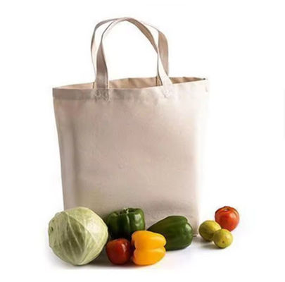 Grocery Natural Reusable Shopping Bags Bulk Canvas Bags Personalised