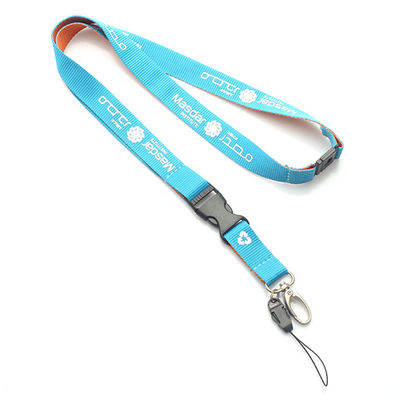 ROHS মোবাইল ফোন নাইলন Lanyard স্ট্র্যাপ আইডি কার্ড ধারক কী কাস্টম
