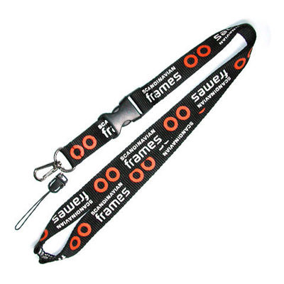 ROHS মোবাইল ফোন নাইলন Lanyard স্ট্র্যাপ আইডি কার্ড ধারক কী কাস্টম