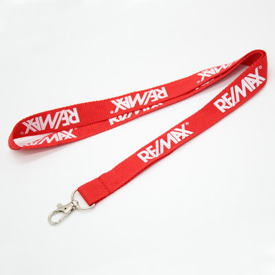 Silkscreen Printed Lanyard Plastic Holder In Bulk Custom Pantone Colors