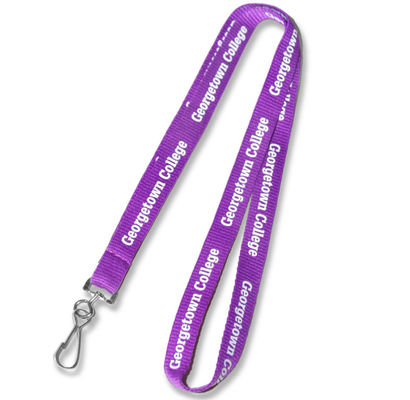 Silkscreen Printed Lanyard Plastic Holder In Bulk Custom Pantone Colors