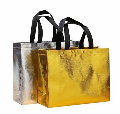 Reusable Grocery Non Woven Shopping Bag In Bulk 80g-130g