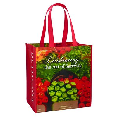 Reusable Grocery Non Woven Shopping Bag In Bulk 80g-130g