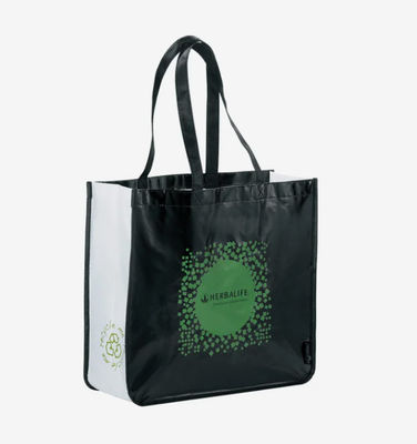 ODM Eco Non Woven Grocery Bags Lamination Tote With Full Color Printing