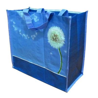 Custom Laminated Polypropylene Non Woven Shopping Bag Environmentally Friendly
