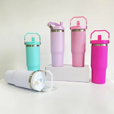 スポーツ用 ステンレス スチール 掃除用 ボトル ストロー 学生 トンブルカップ