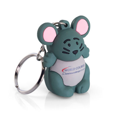 3D Soft Silicone Rubber Anime PVC Keychain Holder Personalized Full 3D BPA Free