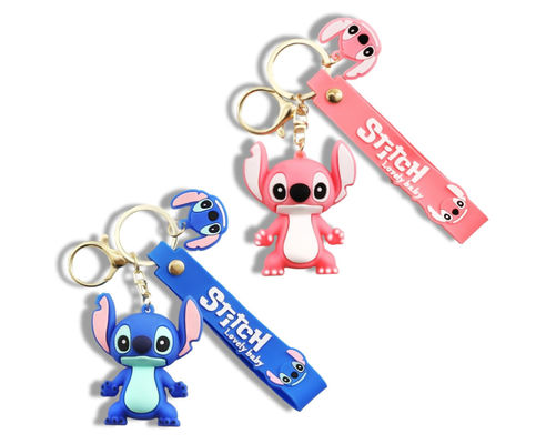 3D Soft Silicone Rubber Anime PVC Keychain Holder Personalized Full 3D BPA Free