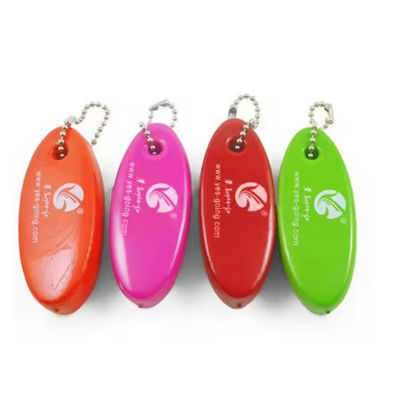 Sports Floating Rugby Ball Keychain Badge Boat Rubber NBR PU Foam Custom