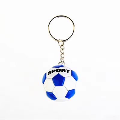 Custom Logo PU squishy Stress Ball Keychain PU Foam Basketball Football Soccer