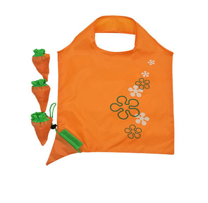 Dual Handle Fruit Foldable Shopping Bag Water Resistant Polyester Tote