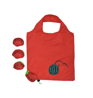 Dual Handle Fruit Foldable Shopping Bag Water Resistant Polyester Tote