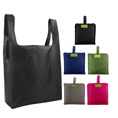 Bulk Foldable Shopping Bag Recyclable Polyester Lightweight Tote