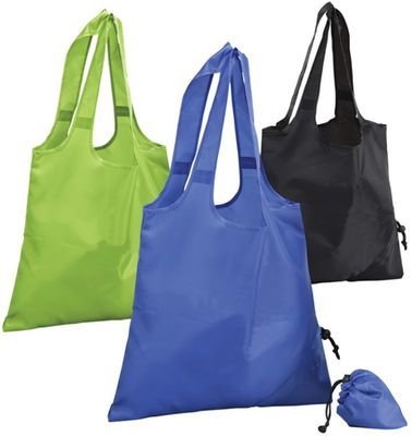 カスタム折りたたむショッピングバッグ トートポリエステルナイロンプロモーション