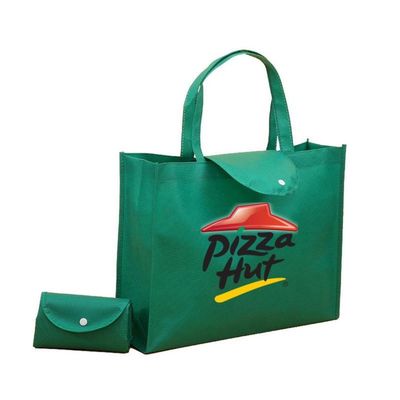 Reusable Non Woven Foldable Shopping Bag Custom Printing For Grocery