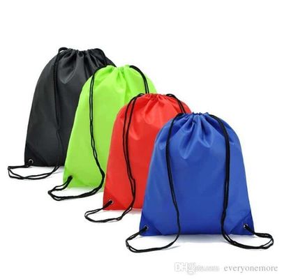 Polyester Drawstring Dust Bag Backpack Bulk For Camping Fitness Tourism Yoga Sports