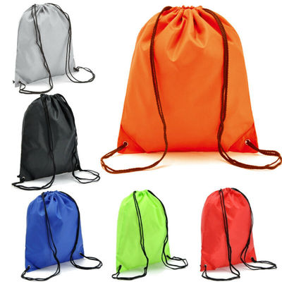 Polyester Drawstring Dust Bag Backpack Bulk For Camping Fitness Tourism Yoga Sports