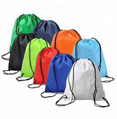 Polyester Drawstring Dust Bag Backpack Bulk For Camping Fitness Tourism Yoga Sports
