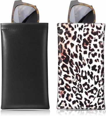 Neoprene Eyeglasses Case PU Leather Drawstring Pouch Bag Personalised