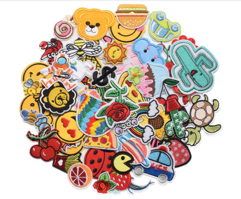 ODM Washable Jacket Stickers Patches Labels For Clothing Jeans Cap Shoes