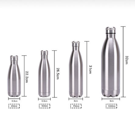 Wholesale 17 Oz Stainless Steel Insulated Water Bottles Double Wall Vacuum Reusable Leak Proof Sports Cup