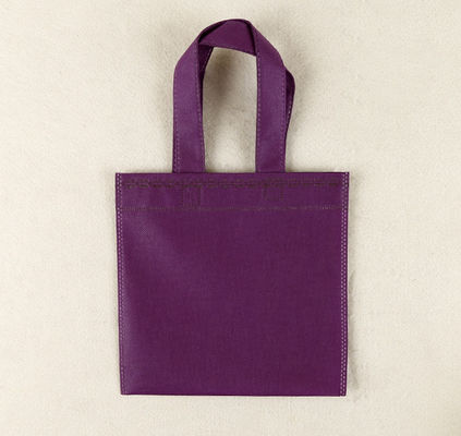 Customizable Logo Printing Wholesale Blank Reusable Rainbow  Colors Non Woven DIY Gift Bags