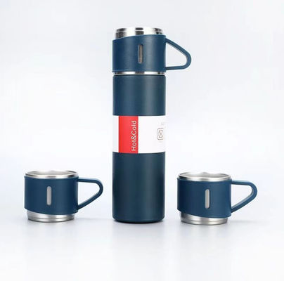 500ml Double Wall Insulated Vacuum Sports Bottle With Screw On Leak Proof Lid And Custom Logo