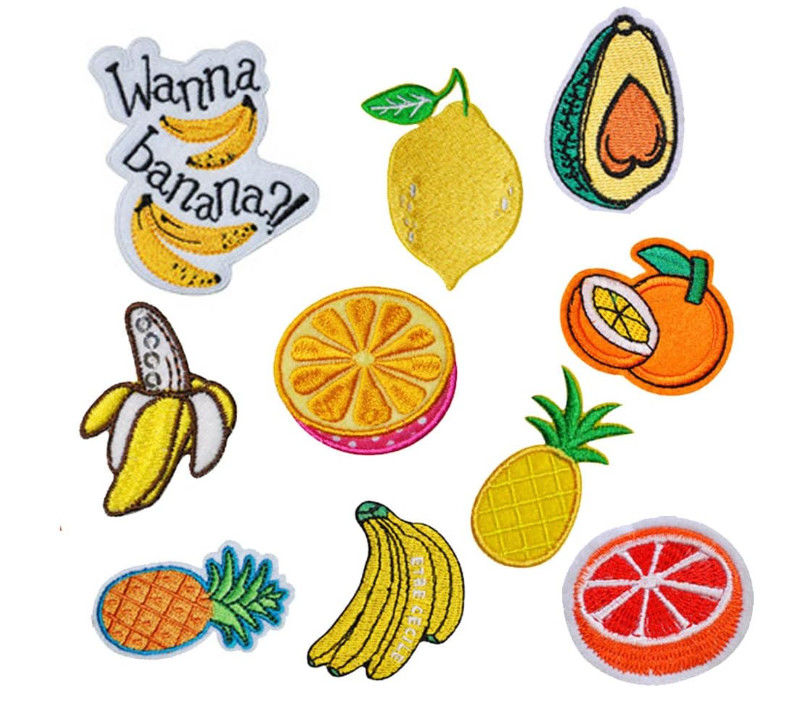 Embroidered Fabric Iron On Garment Patch Sew On Applique For Clothes Dress Jeans